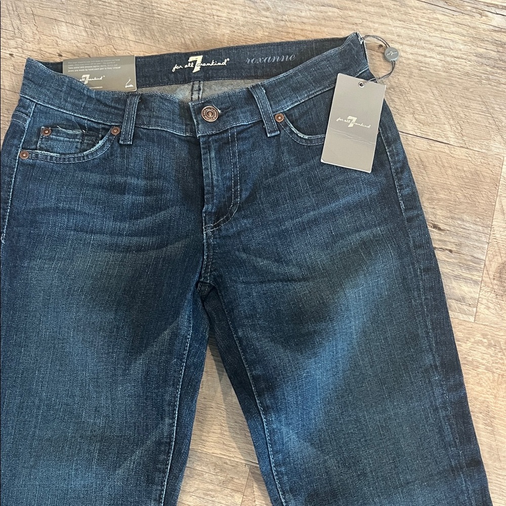 7 For All Mankind Dark Wash Denim